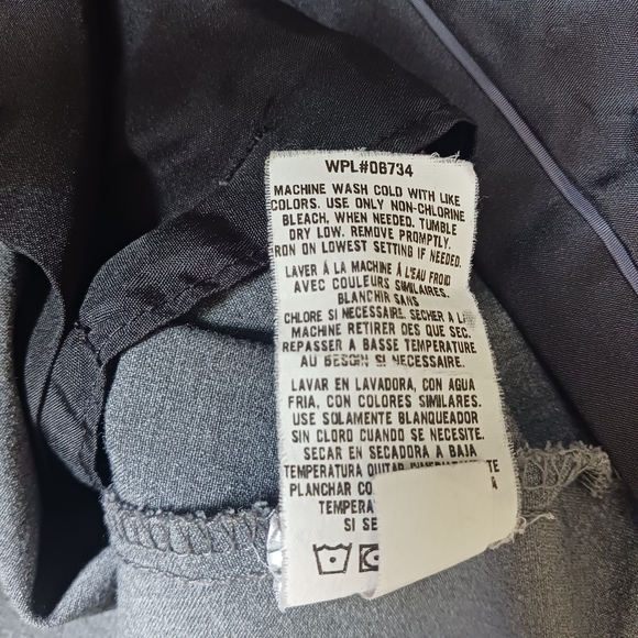 Van Heusen • Boy's Husky Classic Gray Trouser Dress Suit Pants - Picture 10 of 16